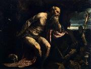 St Jerome Jacopo Bassano